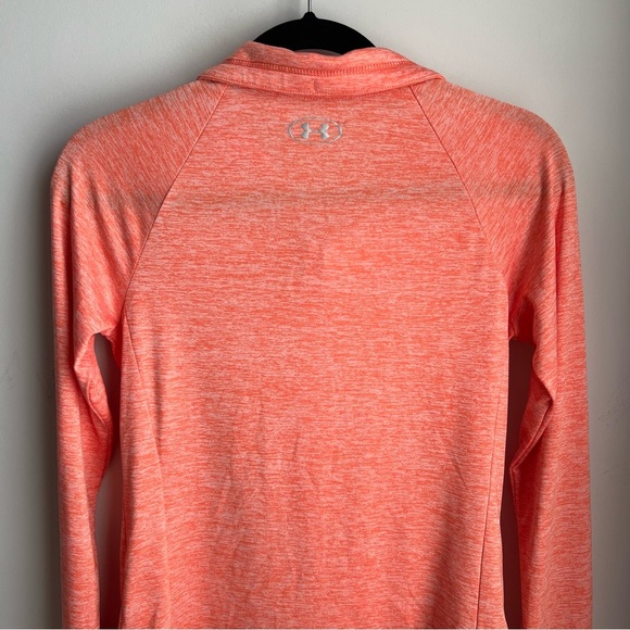 Under Armour Orange Full-zip HEATGEAR jacket - XS - Picture 11 of 12